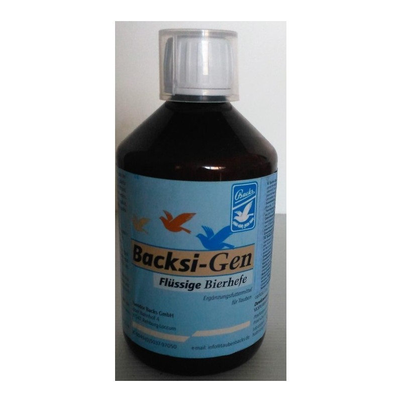 Backsi-Gen Levure de bière liquide (500 ml) 