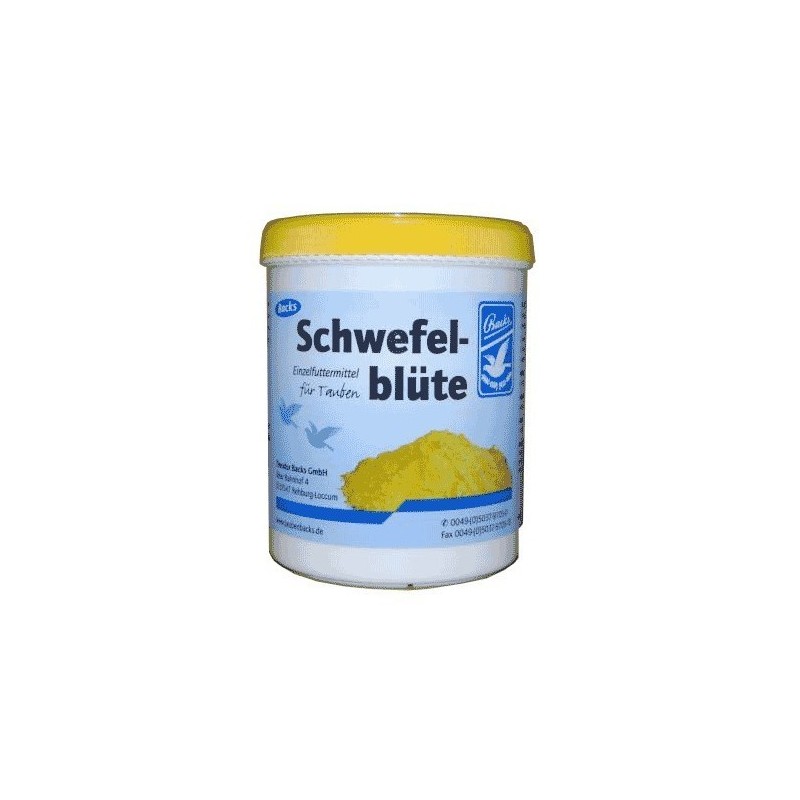 Schwefel-blute ( Fleur de soufre)